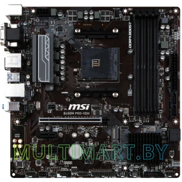Материнская плата MSI B450M PRO-VDH